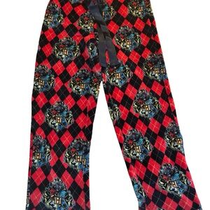 Warner Bros. Harry Potter Red and Black Fleece Pants